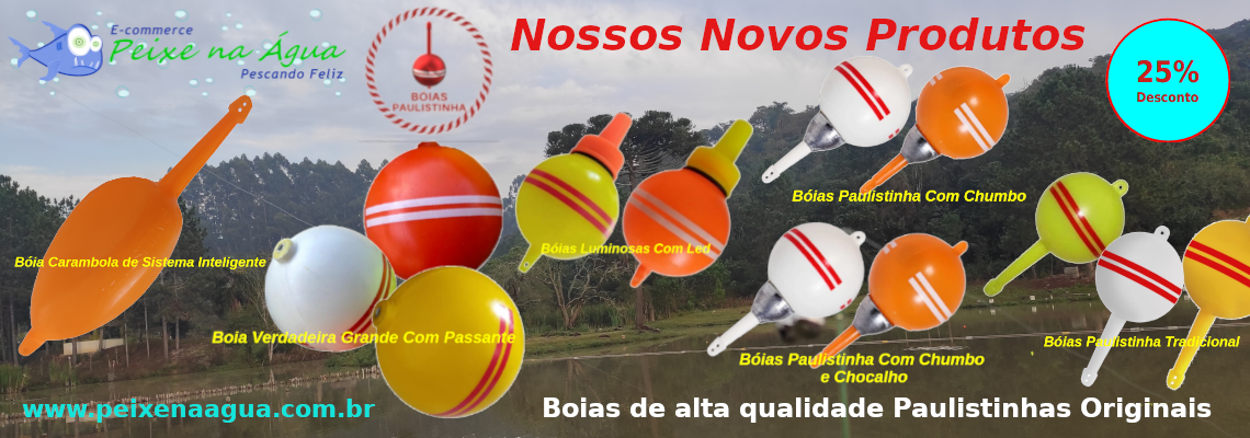 Boias de alta qualidade.