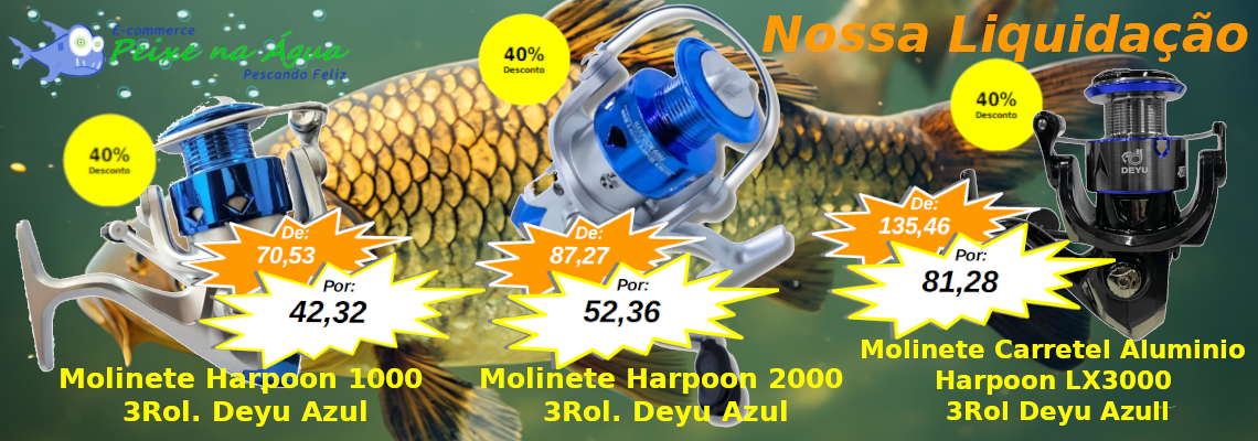 Nossa Liquidação de Produtos em Toda Loja